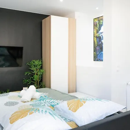 L'obsidienne - Sauna & - Parking, Train Station Apartamento